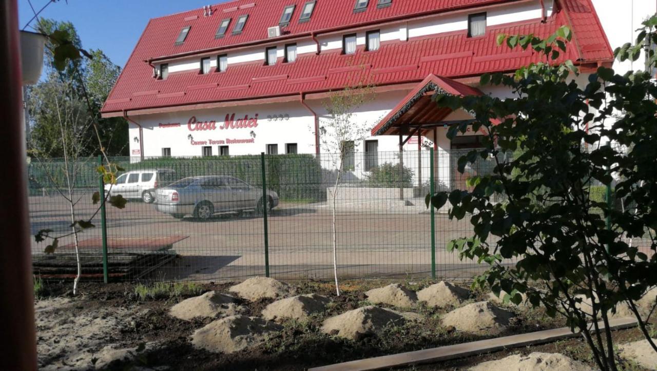 Отель Pensiunea Casa Matei Berca Экстерьер фото